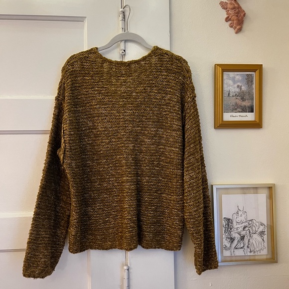 Universal Thread Oversized V-Neck Sweater - Picture 2 of 3